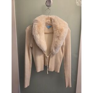 Draper James women's cardigan cream size small